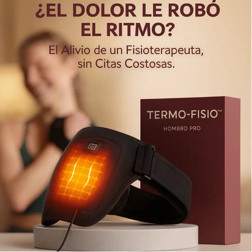 Hombrera Masaje Vibración Compresa Calor