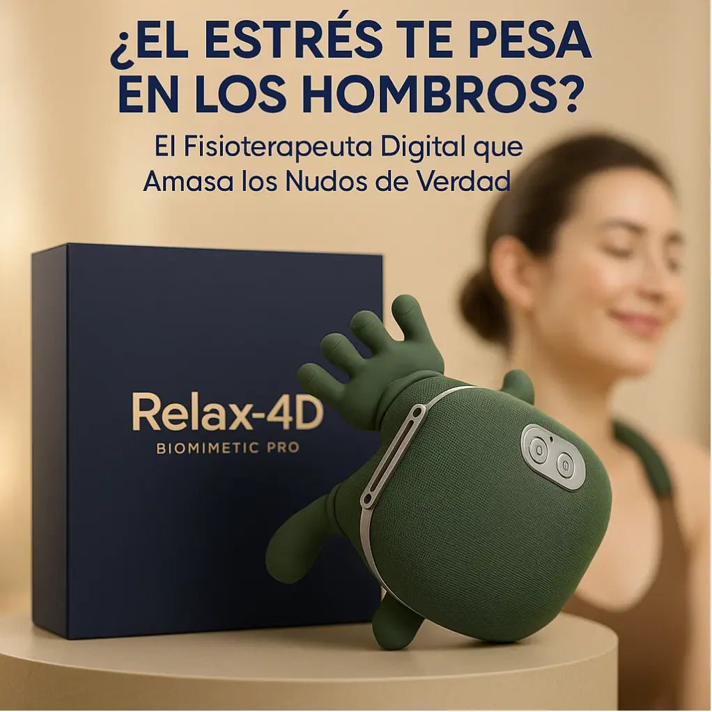 Masajeador Relax-4D Biomimetic Pro.