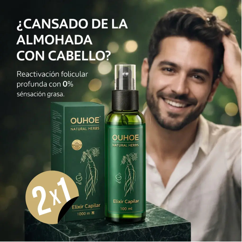 Spray crecimiento capilar OUHOE 2x1