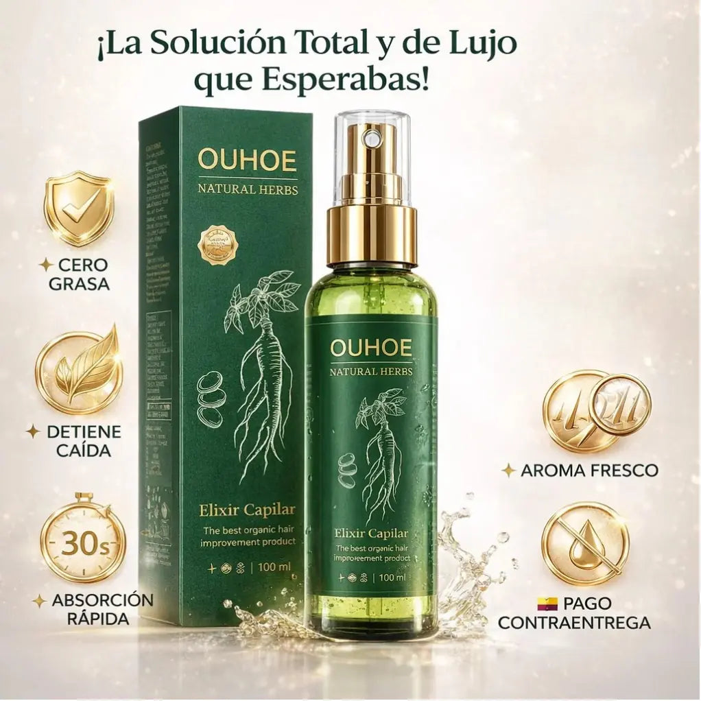Spray crecimiento capilar OUHOE 2x1