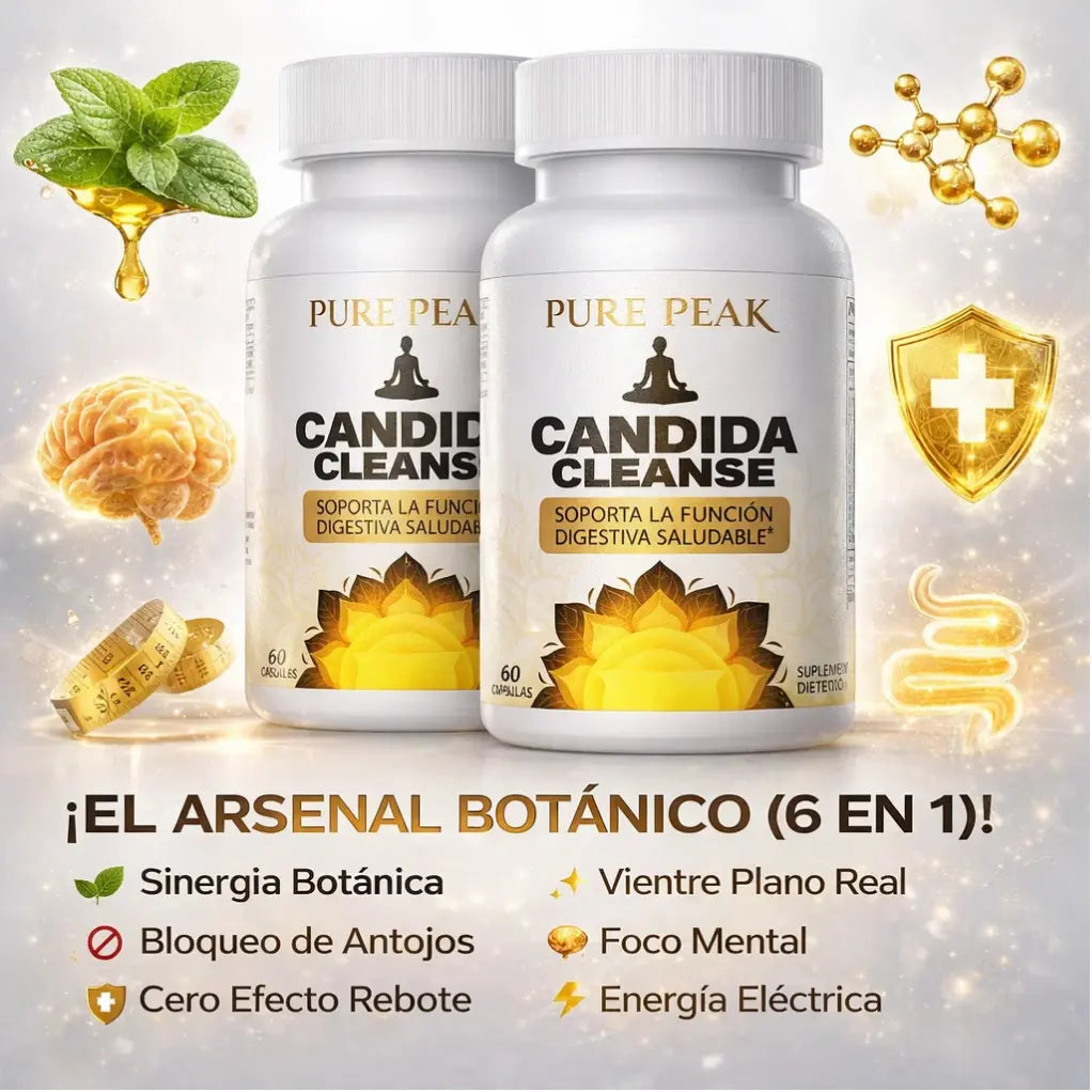 Pure Peak Candida Cleanse – Kit de Transformación 2x1