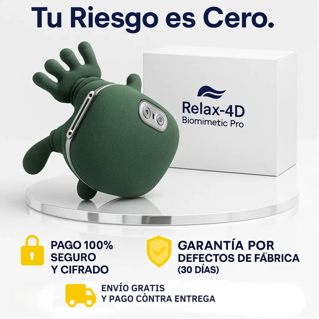 Masajeador Relax-4D Biomimetic Pro.