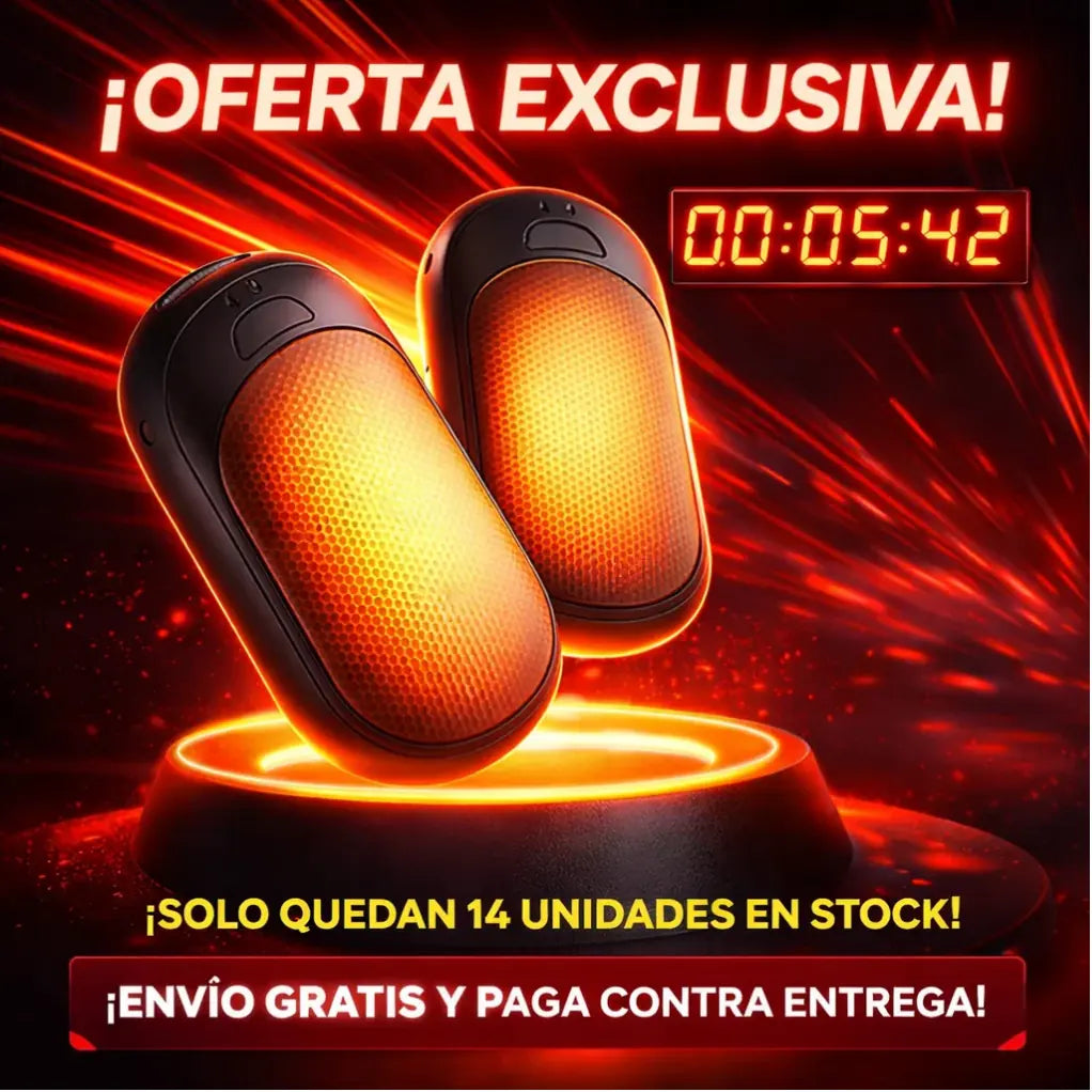 Aura Dual-Magnet™ Calentador de manos