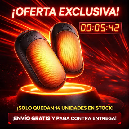 Aura Dual-Magnet™ Calentador de manos