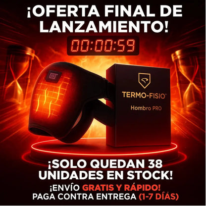 Hombrera Masaje Vibración Compresa Calor