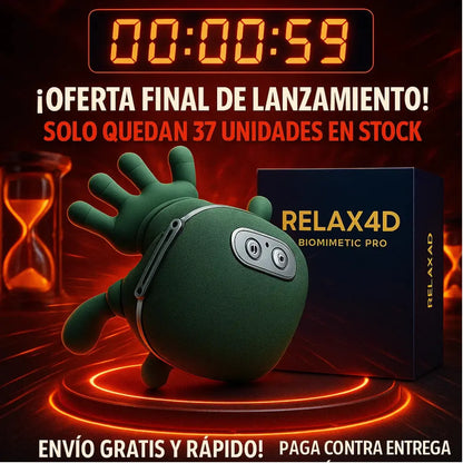 Masajeador Relax-4D Biomimetic Pro.