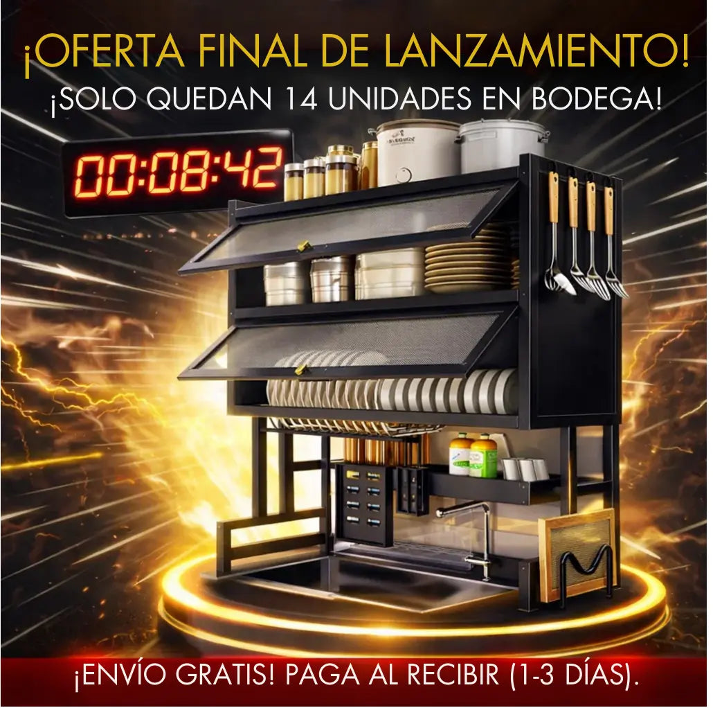 Élite Pro™ Escurridor De 2 Niveles 65cm Ancho