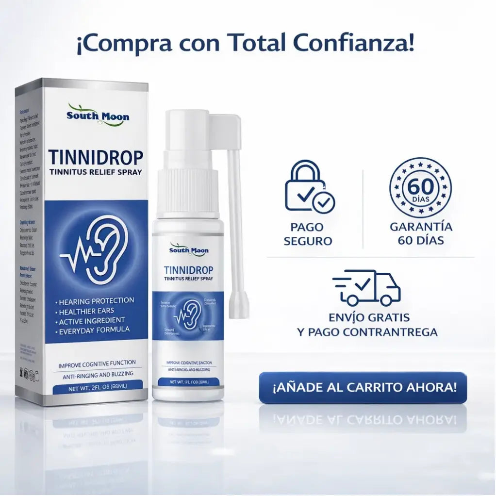 Tinnidrop™ — Fórmula de Calma Auditiva: ¡Combo 3x1 de Lanzamiento!