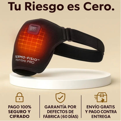 Hombrera Masaje Vibración Compresa Calor