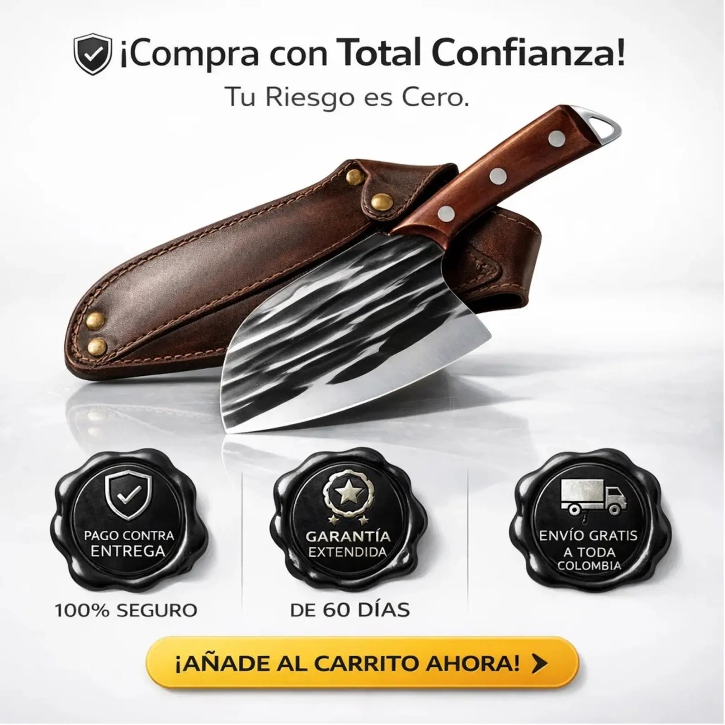 Hacha Serbia "Legado Pro" - Edición Maestro Parrillero.