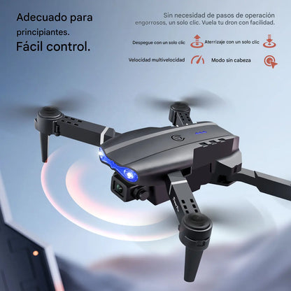 Drone E88 pro max plegable + OBSEQUIO 2 baterías adicionales